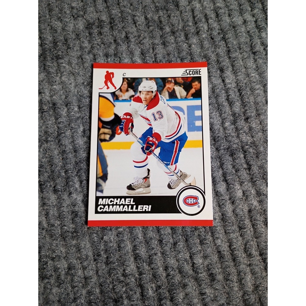 2010‎ Score Montreal Canadiens Michael Cammalleri Hockey Card #262